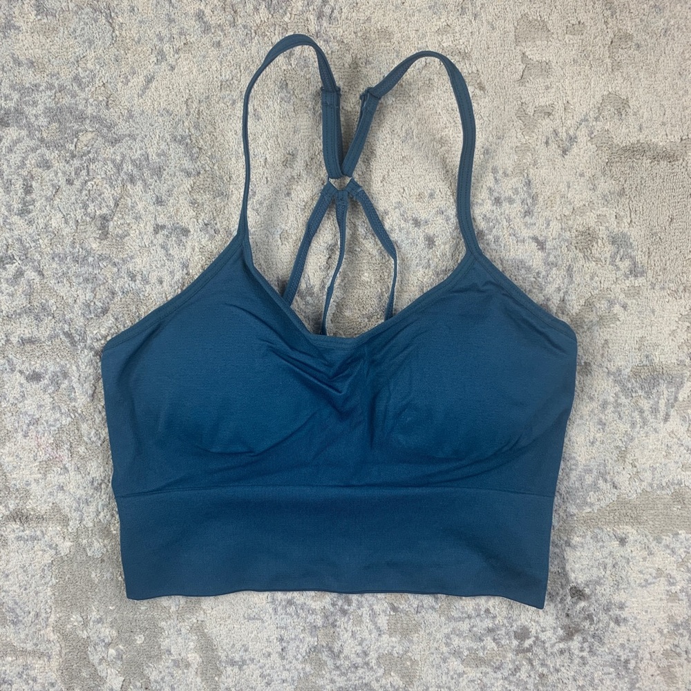 Blue Seamless Workout Yoga Set 🧘🏽♀️🧘♂️ - Picture 4 of 11